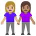 women holding hands, medium-light skin tone, medium skin tone